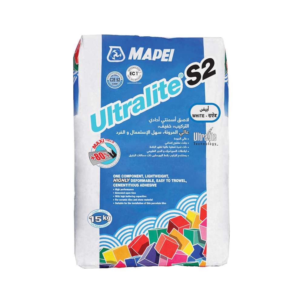 Mapei Ultralite S2 White 15Kg 0
