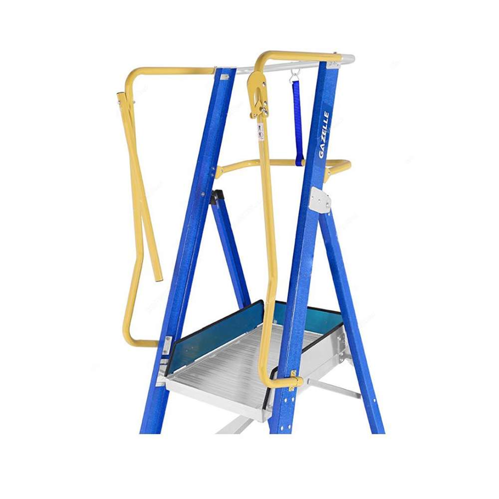 Gazelle Proguard Platform Step Ladder 2.3Mtr 150 Kg Weight Capacity G3809 2
