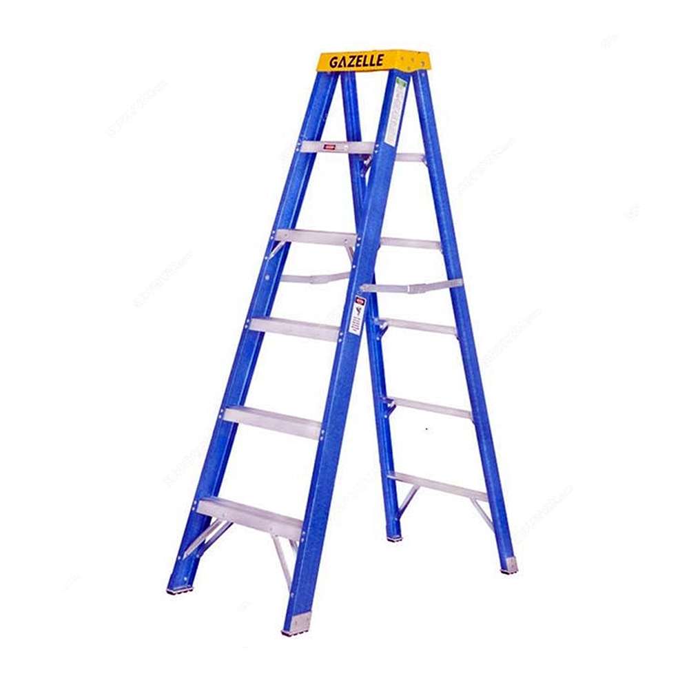 Gazelle Fiberglass Step Ladder 3Mtr Height 136 Kg Weight Capacity G3006 0