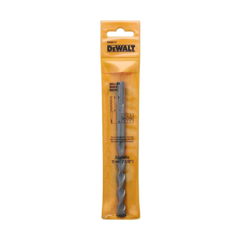 Dewalt SDS+ Drill Bit-12mm X 95mm X 160mm 3