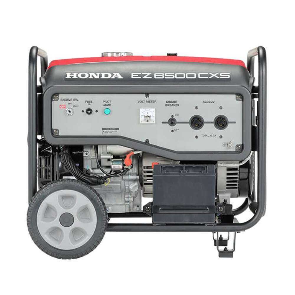 مولد كهربائي هوندا استطاعة (5.5Kva) موديل (EZ6500CXS) مع منظم جهد (AVR) بسعة خزان وقود (15.5L) 0