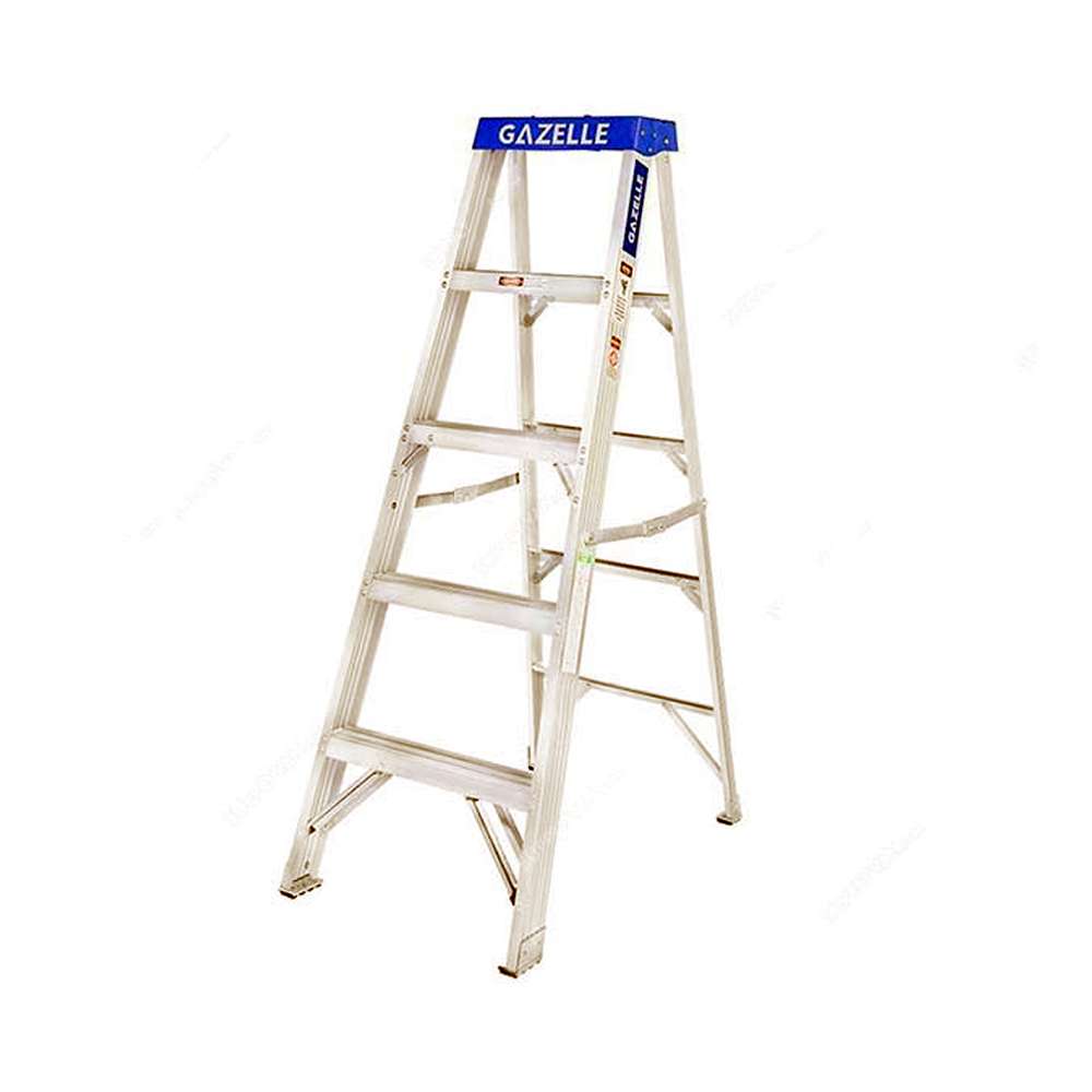 Gazelle Aluminium Step Ladder 2.1Mtr Height 113.3 Kg Weight Capacity G5003 0