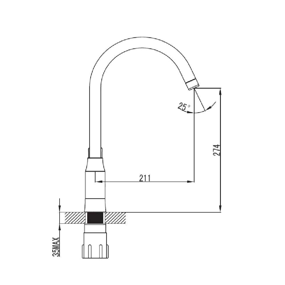 Milano Charming Most Popular Sink Mixer 1