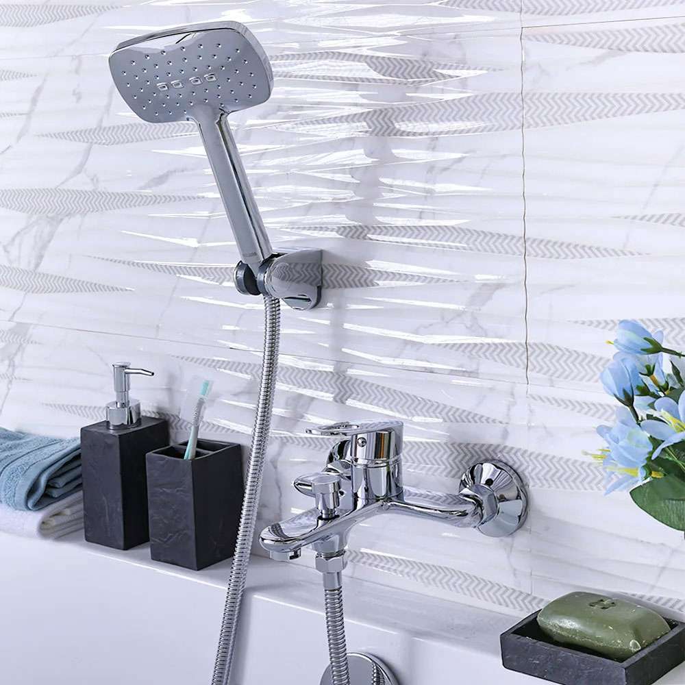 Milano Dito Bath Shower Mixer Tap with Hand Shower 3