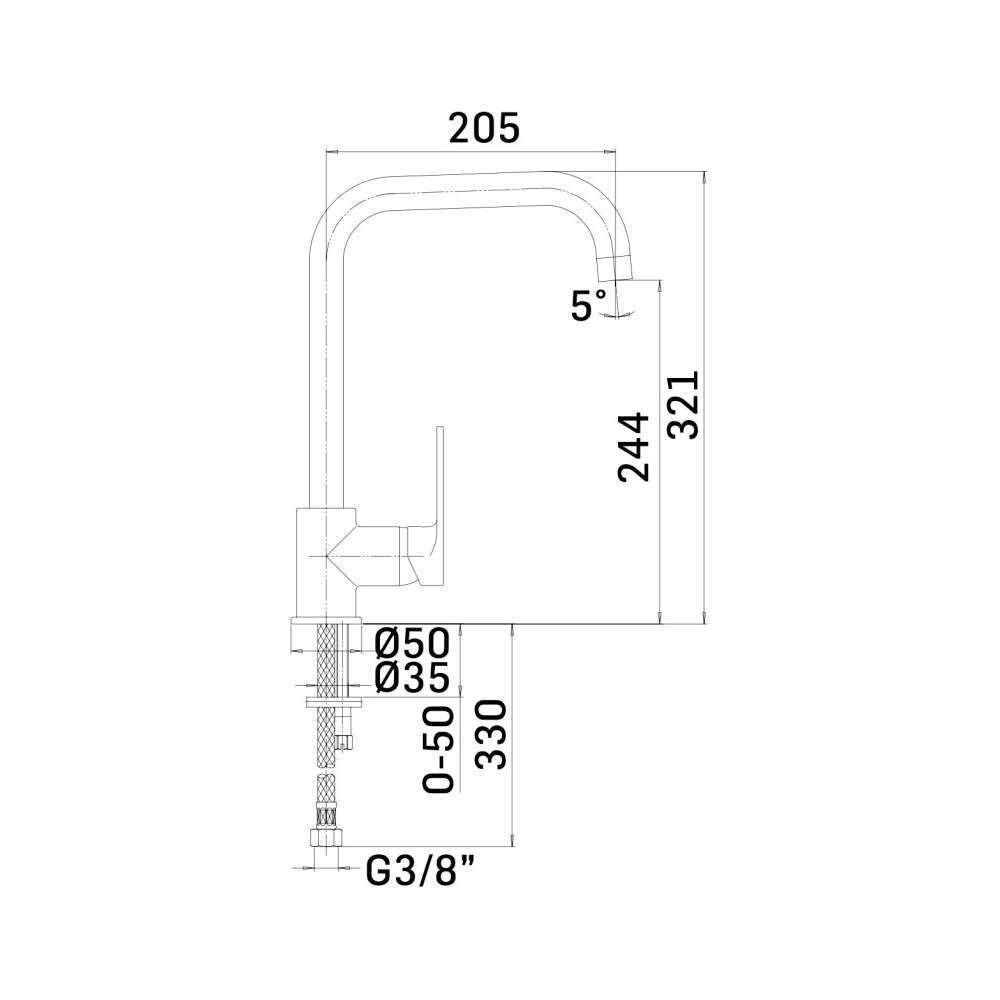 Milano Vifa Sink Mixer 2