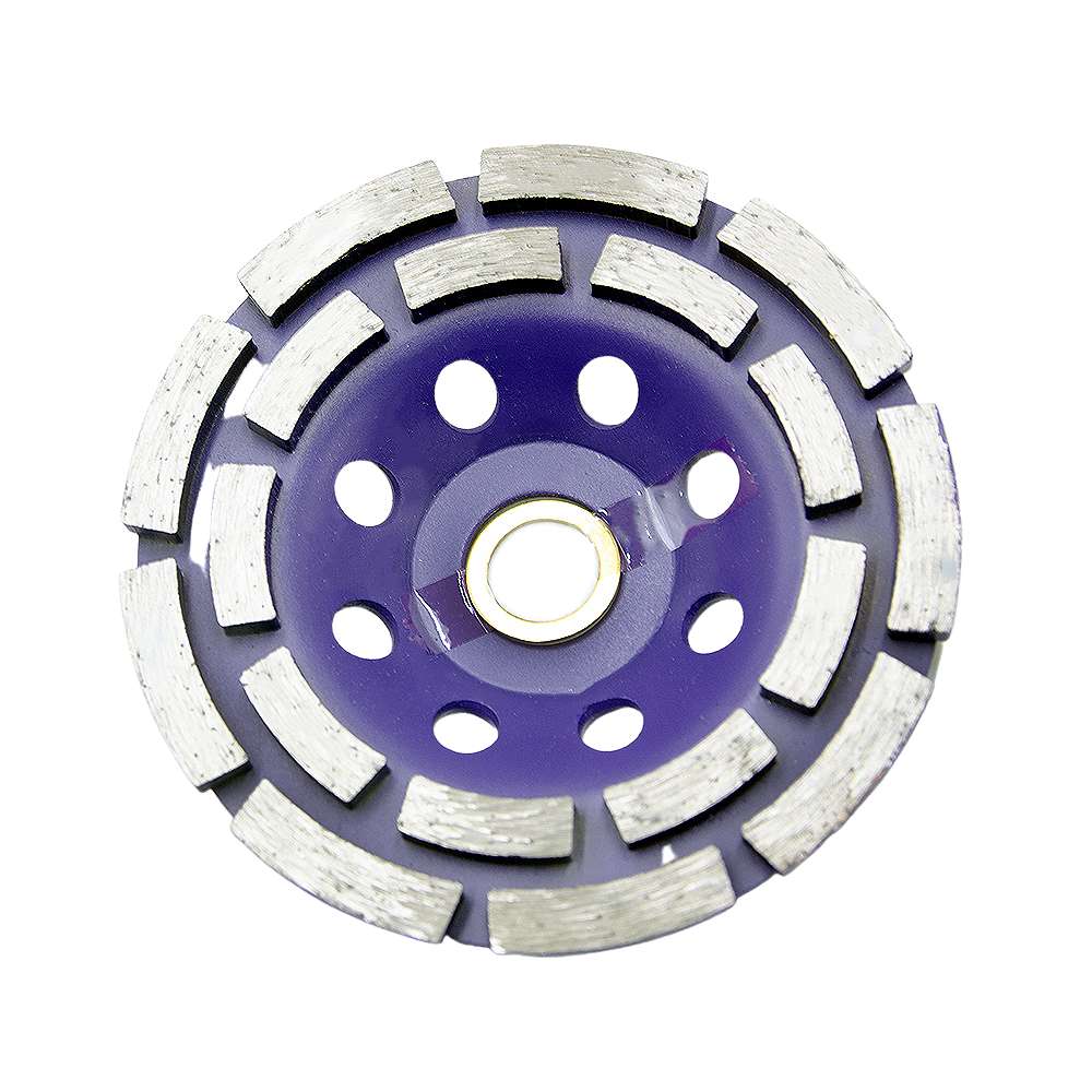 4.5" Diamond Cup Grinding Wheel Double Row 2