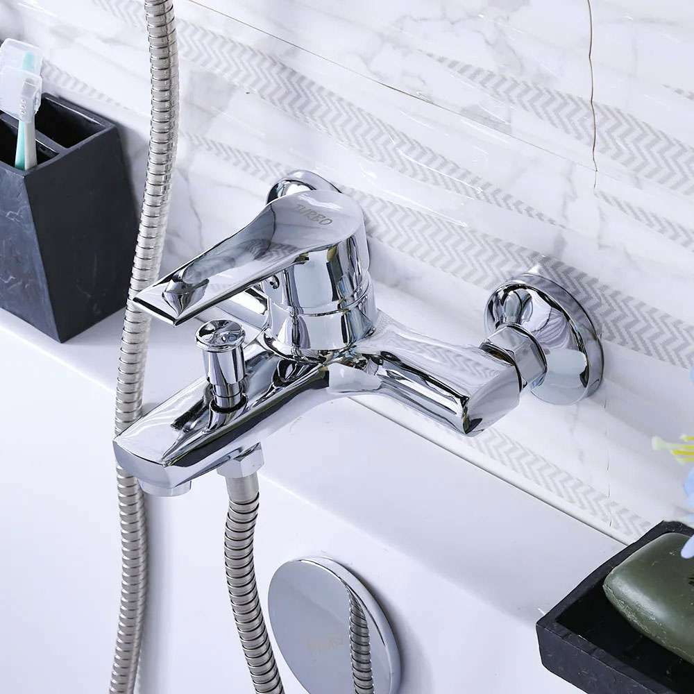 Milano Eco Turbo Bath Shower Mixer Tap with Hand Shower 3
