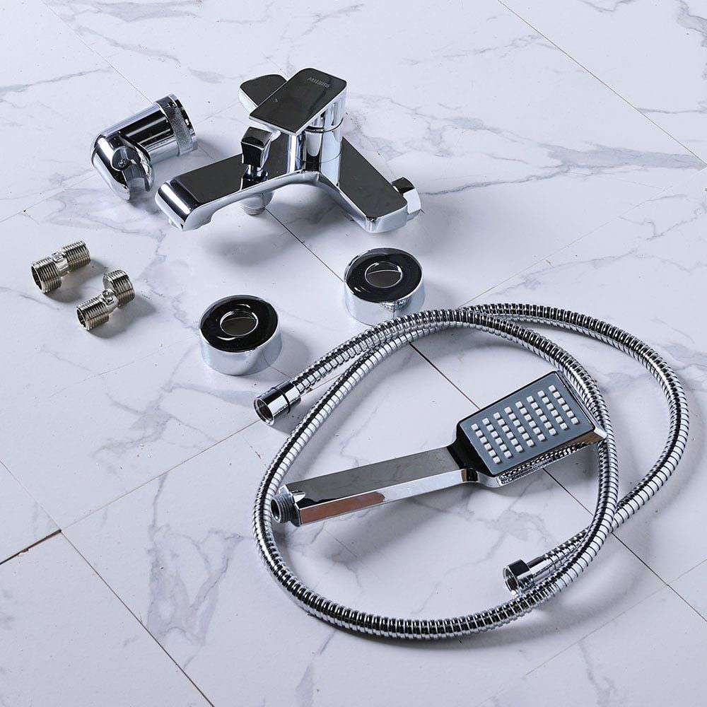 Milano Power 140100100641 Bath Shower Mixer Tap with Hand Shower 0