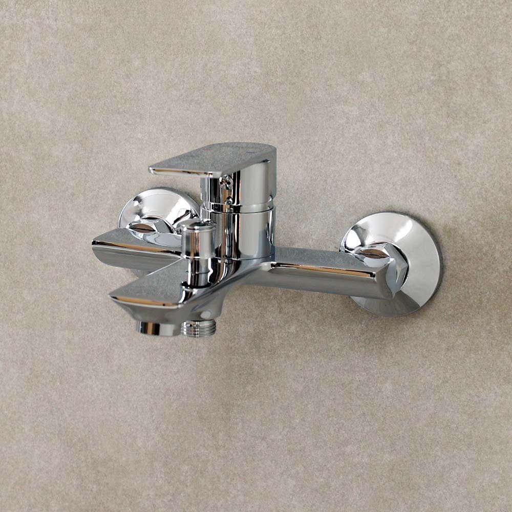 Milano Lemo 140100100725 Bath Shower Mixer Tap with Hand Shower 6