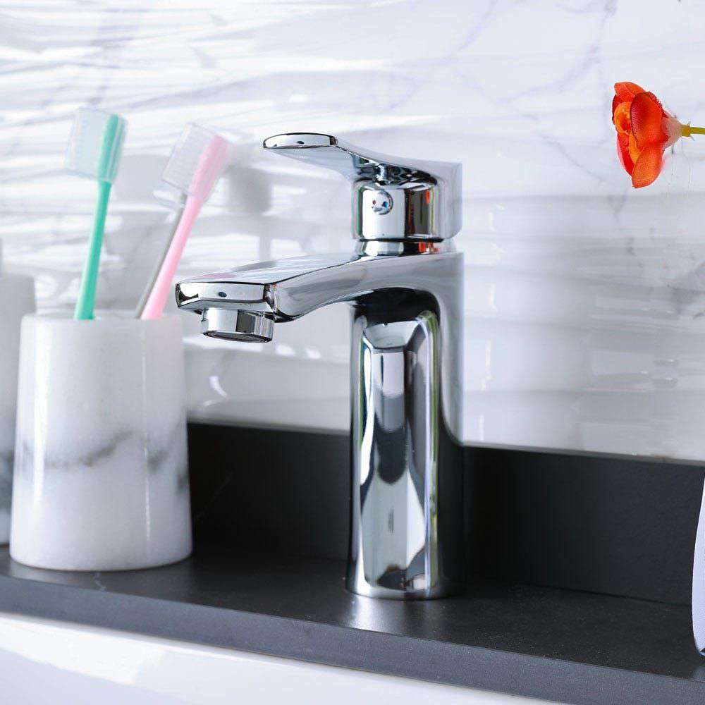 Milano 140100200317 Single Lever Wash Basin Mixer with Pop-Up Waste 6