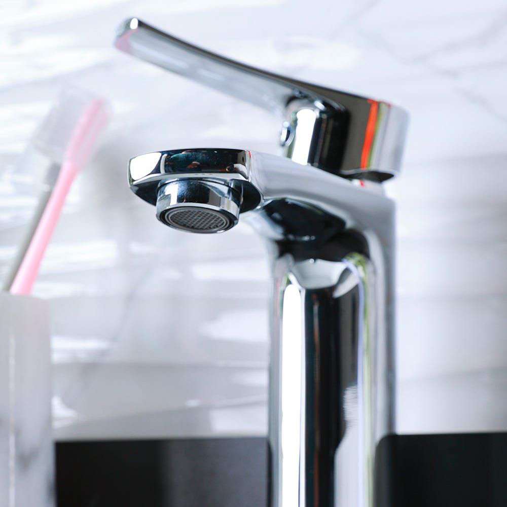 Milano 140100200317 Single Lever Wash Basin Mixer with Pop-Up Waste 1