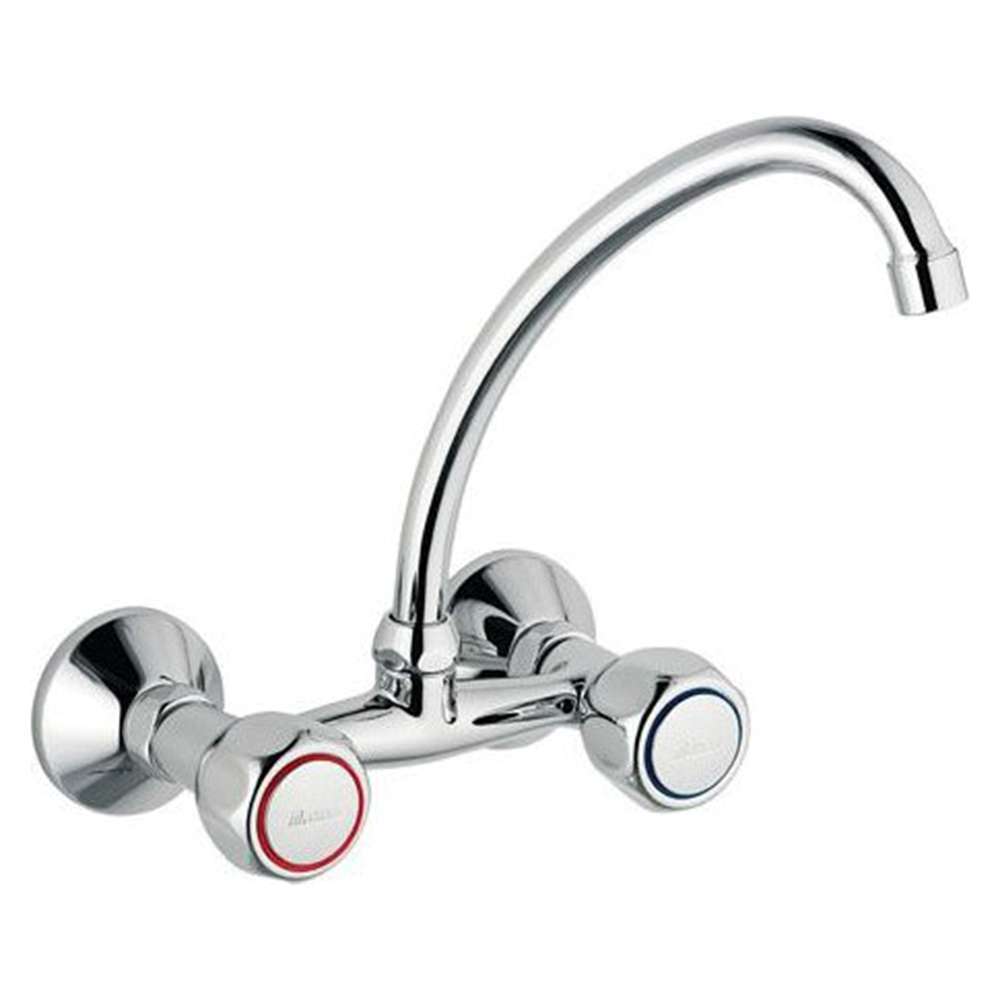 Milano Crown Plus Wall Mounted Sink Mixer 1