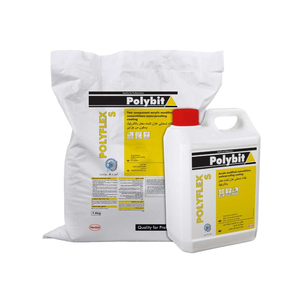 Henkel Polybit 20kg Polyflex Cementitious Coating - White 1