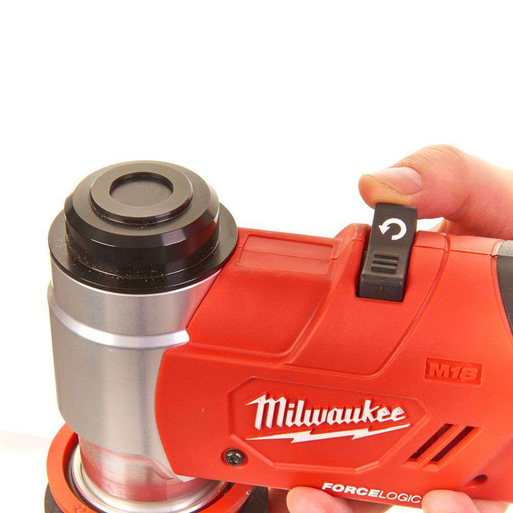 مثقب تفريغ و تخريم هيدروليكي لاسلكي (Milwaukee) ببطارية نوع (M18) موديل (M18HKP-201CA) 2