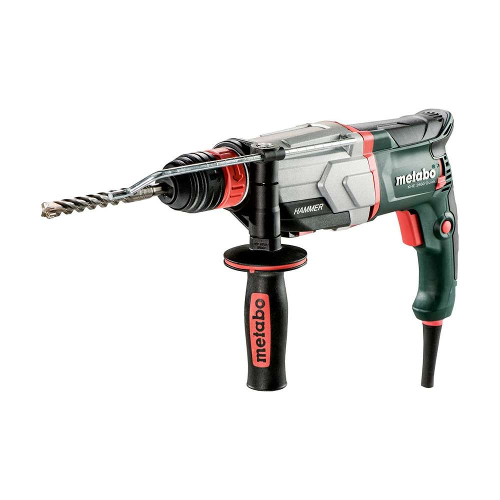مثقاب مطرقة مدمج سريع من ميتابو موديل (KHE 2660) يعمل بكهرباء (220-240V) 0