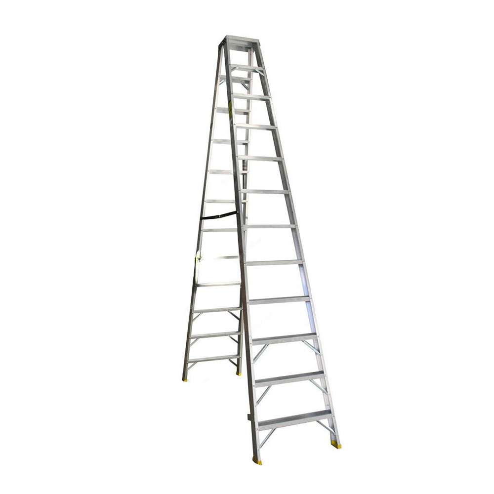 Penguin 14 Steps Heavy Duty Double Sided Step Ladder HDDSAT 4Mtr 175 Kg Weight Capacity 0