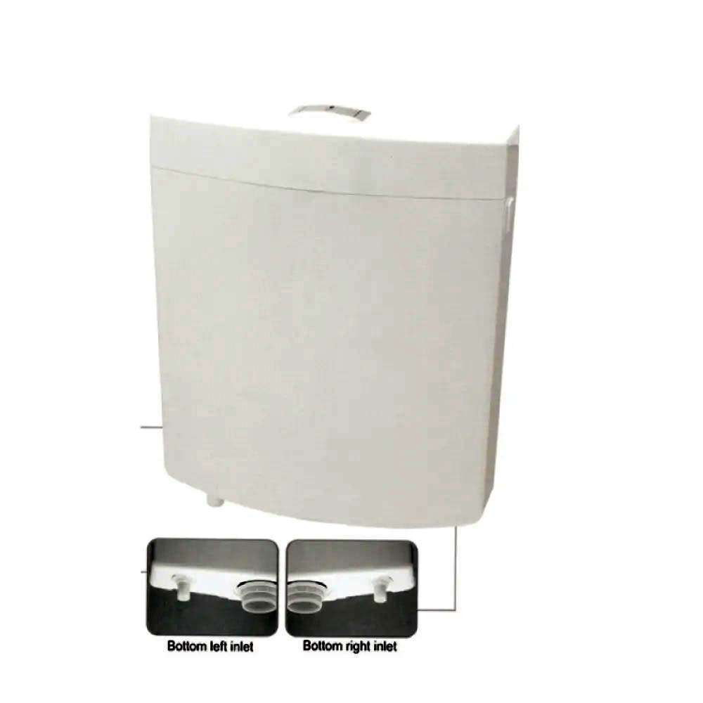 Milano Wall Hung Flush Tank White 0