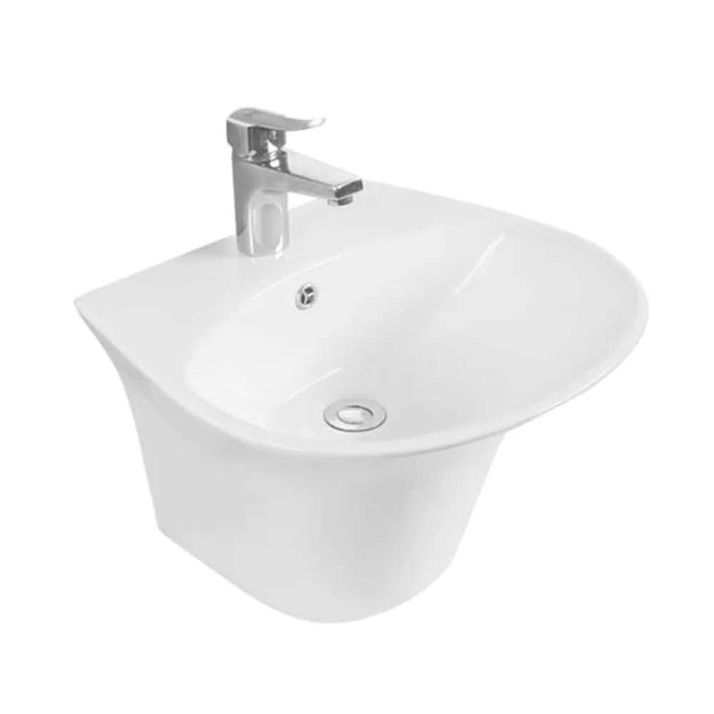 Milano Wall Hung Wash Basin 565x470x380mm - 606 0