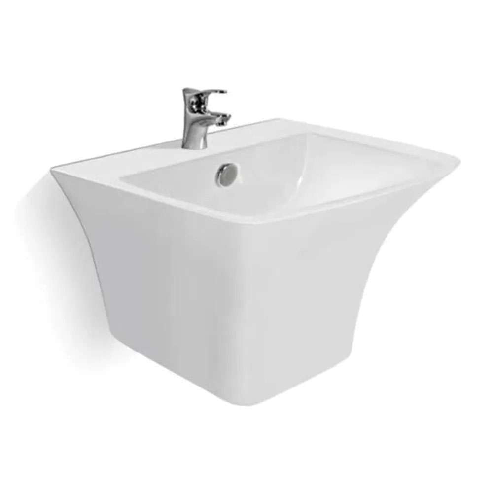 Milano Wall Hung Wash Basin 505x465x395mm - 629 0