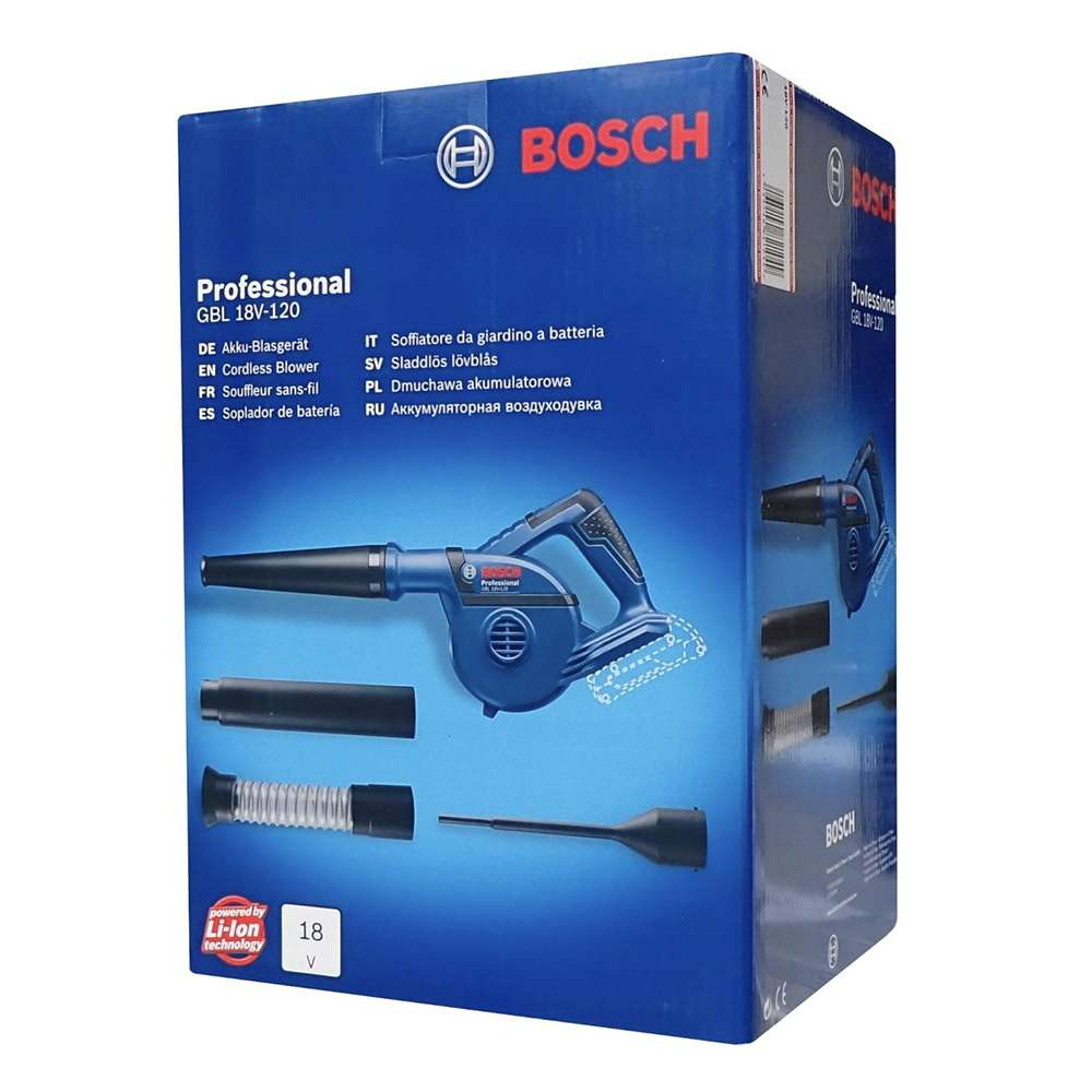Bosch Professional 06019F5100 GBI 18V-120 Cordless Blower (Without Battery) 5