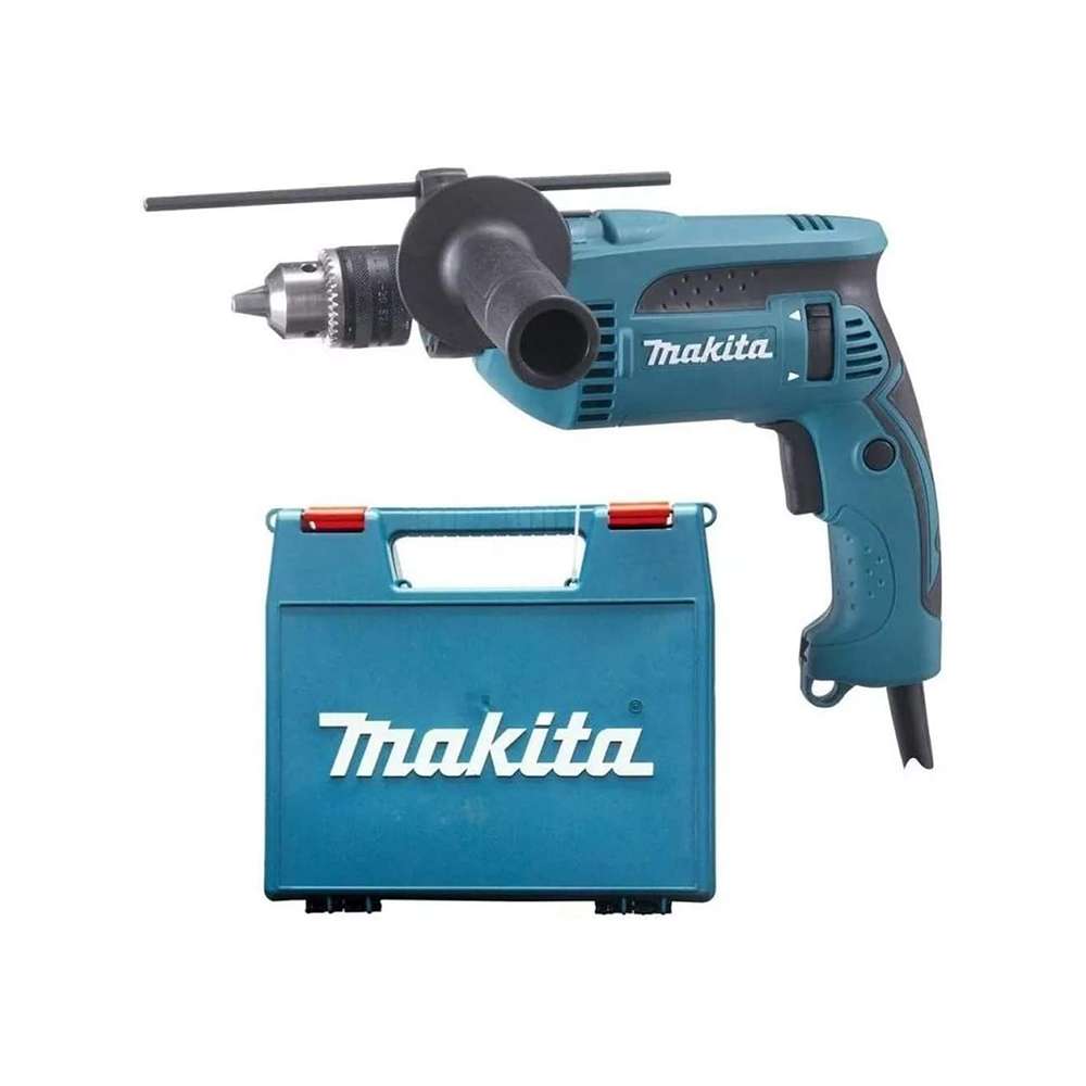 Makita HP1640K 680W Percussion Hammer Drill 0