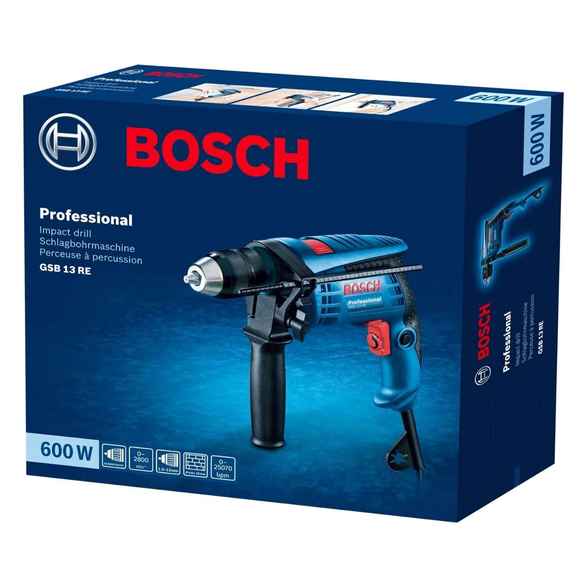 Bosch GSB 13 RE 601217671 600W 230V Professional Impact Drill 5