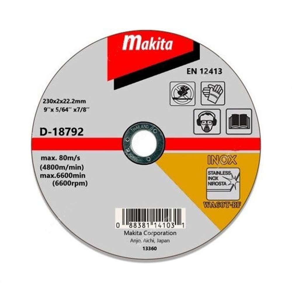 Makita D-18770 WA60T Thin Cutting Wheel 125mm Diameter 0