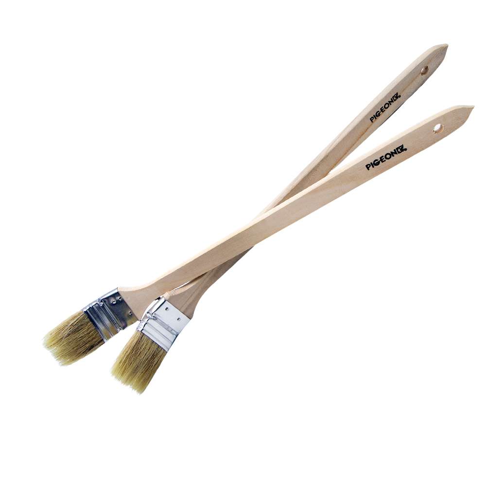 Angle Paint Brush with Angled Outer Edge 0