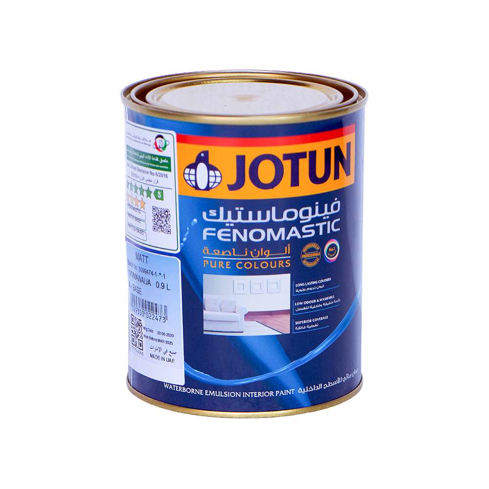 Jotun Fenomastic Pure Colour Emulsion Matt 1L Ivory 0567 0