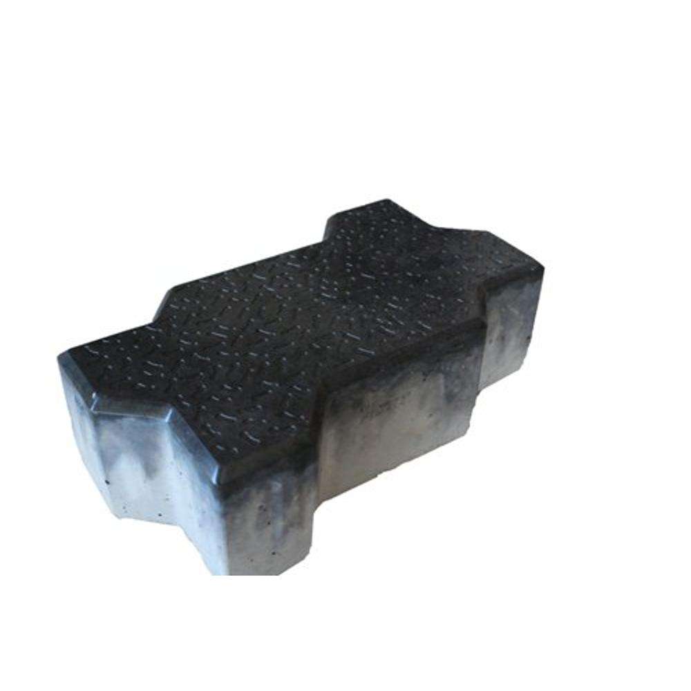 حجر الرصيف ذاتي التركيب قياس (8CM) باللون الرمادي (Grey) 3