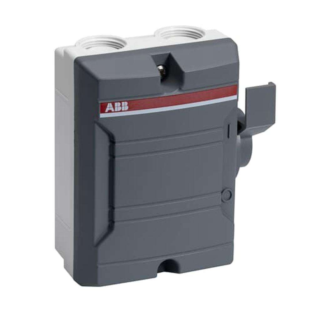 قاطع العزل الثلاثي المقاوم للعوامل الجوية (ABB) قياس (25A)  0