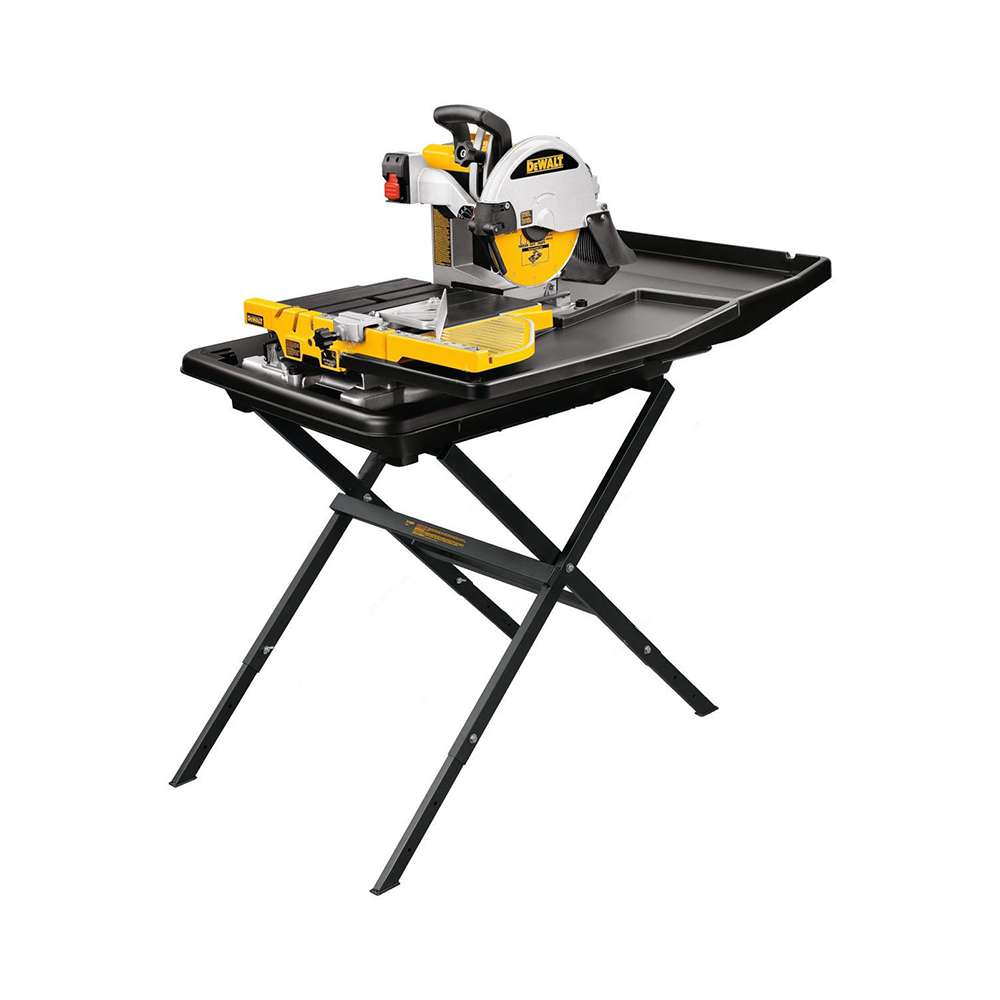 Dewalt 1600W 220V Wet Tile Saw With Stand 0