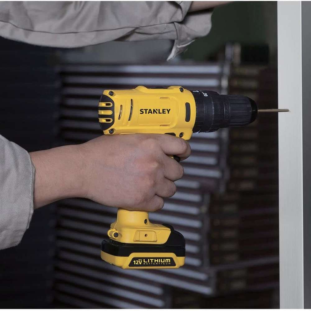 Stanley 12V 1.5Ah Li-Ion Compact Hammer Drill 5