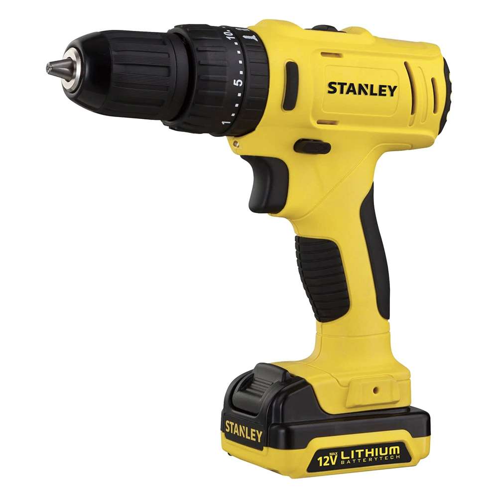 Stanley 12V 1.5Ah Li-Ion Compact Hammer Drill 0