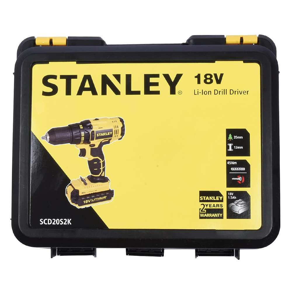 Stanley 13mm 18V Cordless Drill Driver 2