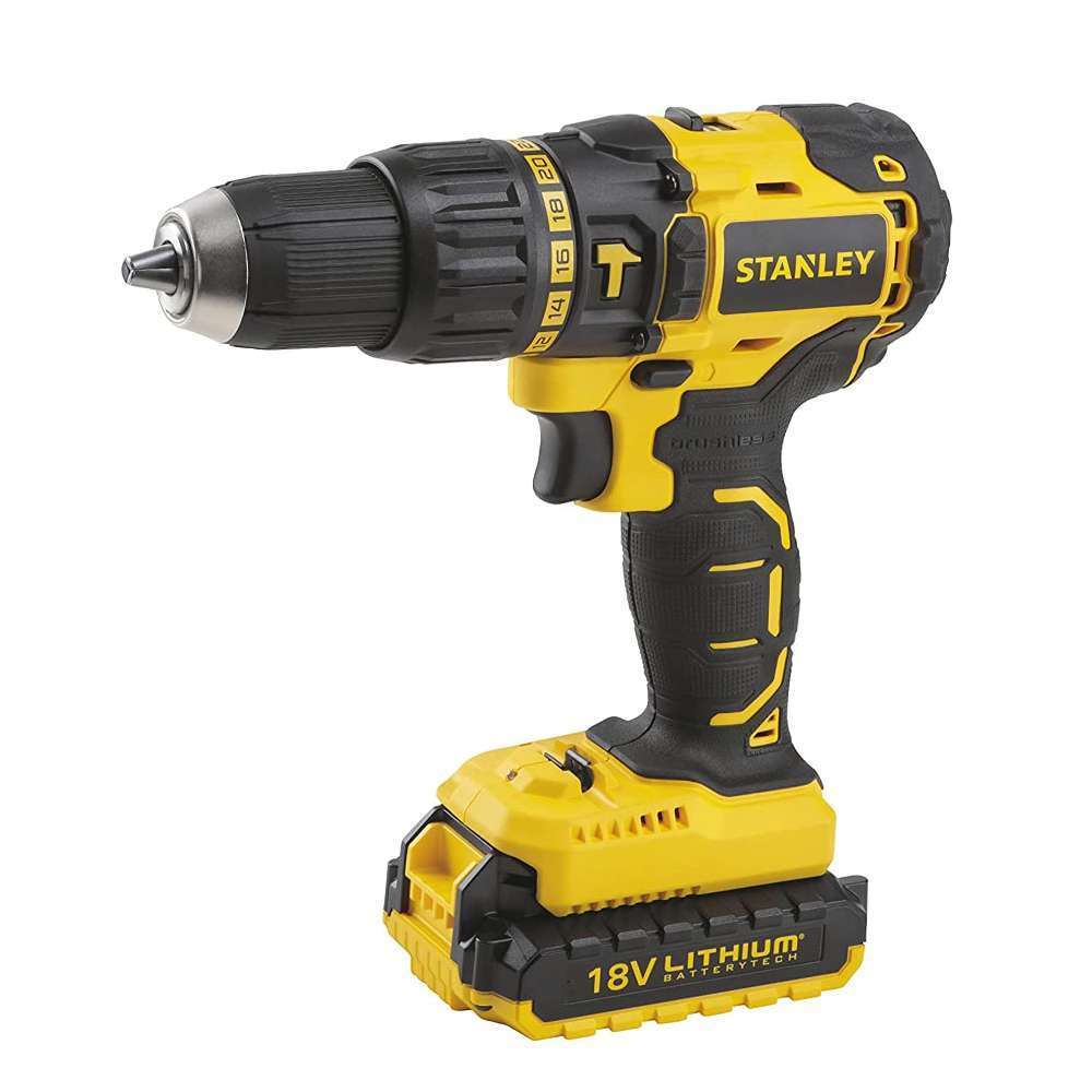 Stanley 18V 2.0Ah Li-Ion Compact Drill 0