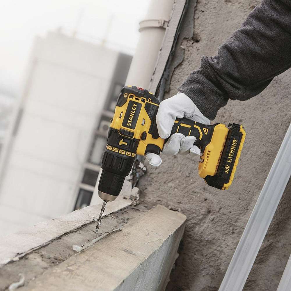 Stanley 18V 2.0Ah Li-Ion Compact Drill 3