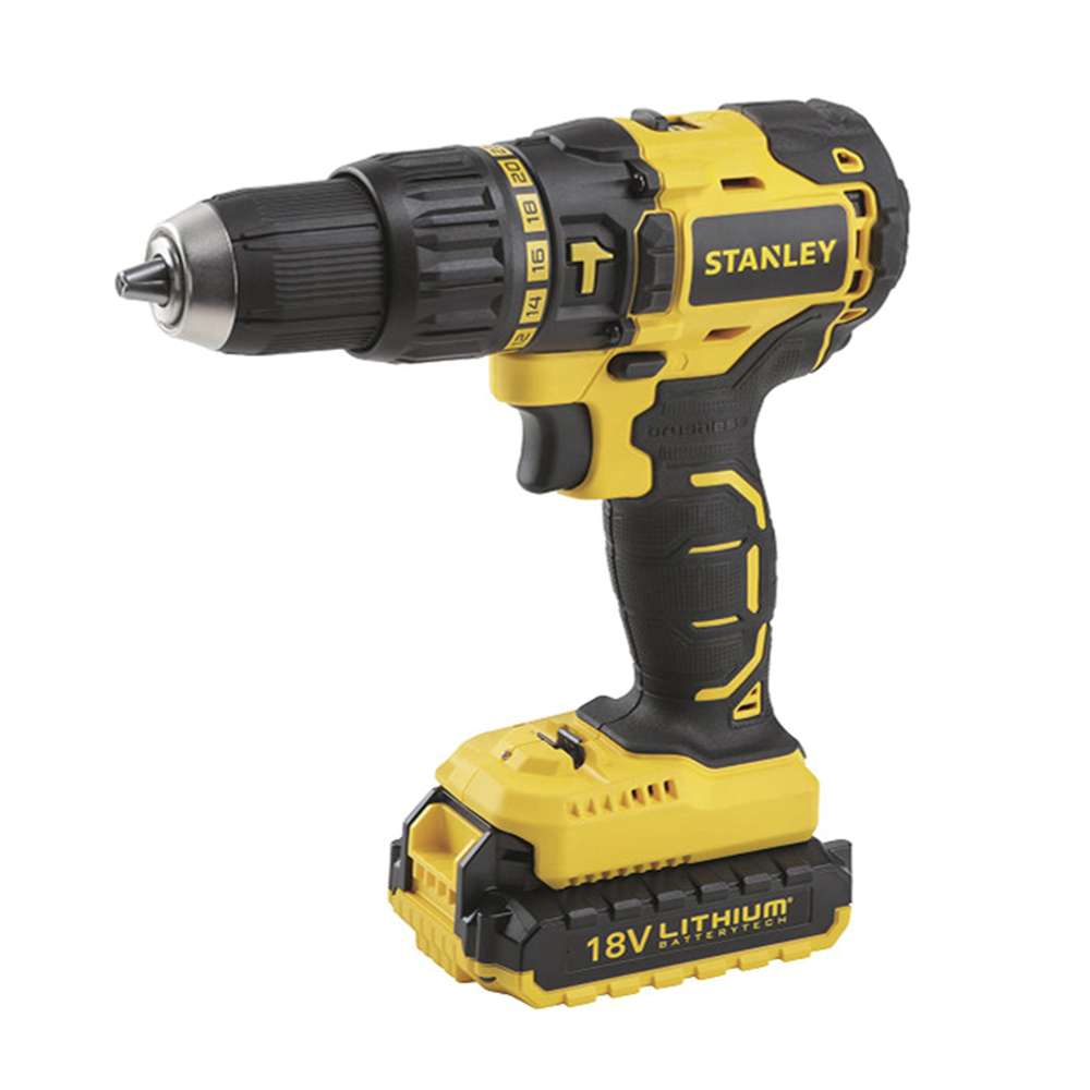 Stanley 18V 2.0Ah Li-Ion Compact Drill 1