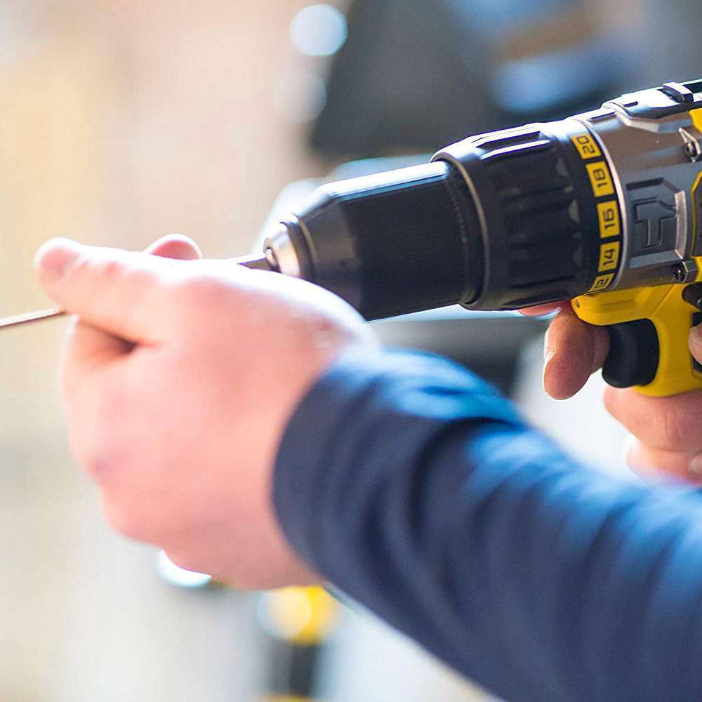 Stanley 18V 2Ah Li-Ion Hammer Drill LED Light 7