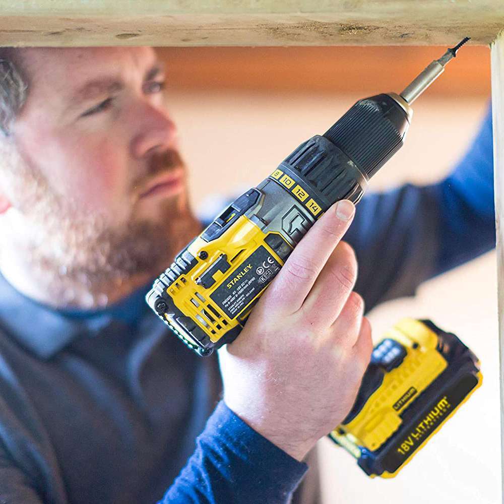 Stanley 18V 4Ah Li-Ion Hammer Drill 3