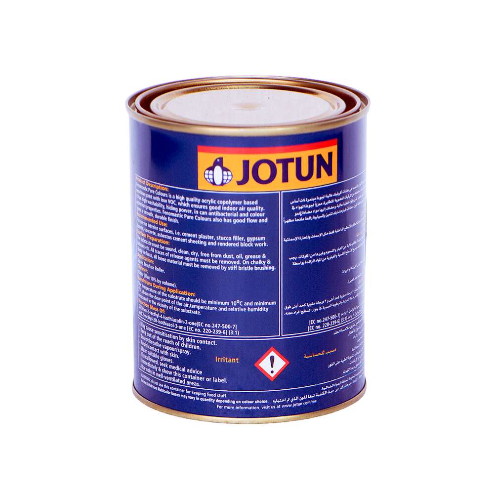 Jotun Fenomastic Pure Colour Emulsion Matt 1L White Comfort 8395 1