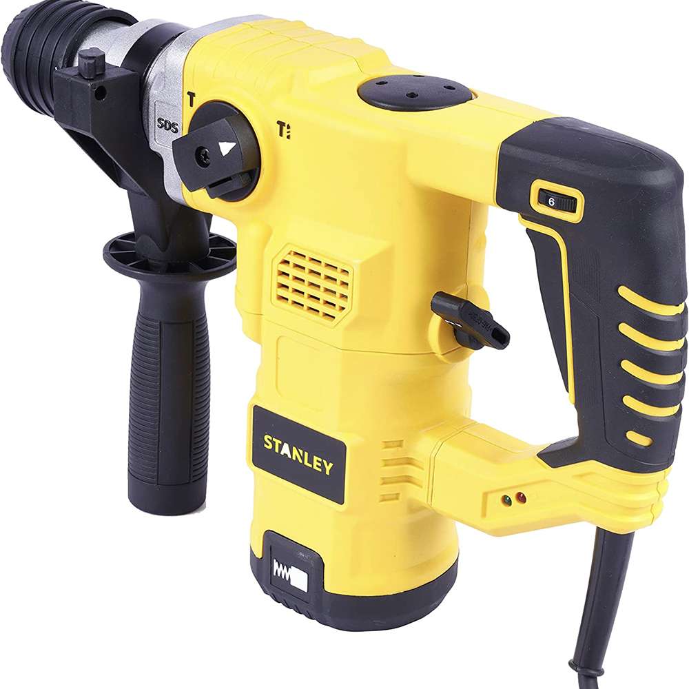 Stanley 32mm 1250W 3 Mode L-Shape SDS-Plus Hammer 2