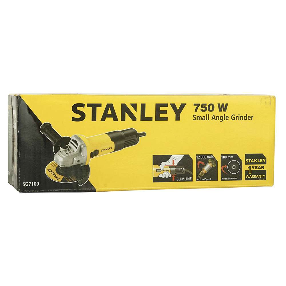 Stanley 100mm 710W Small Angle Grinder 13