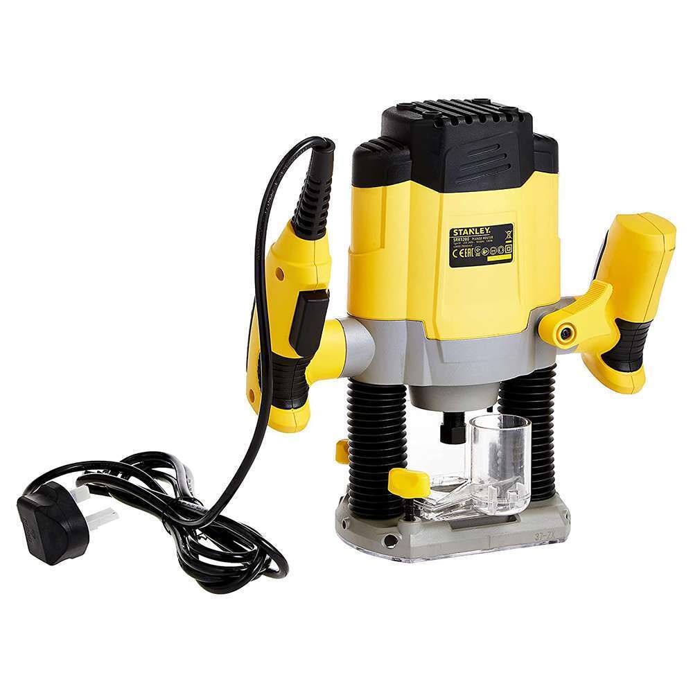 Stanley SRR1200-B5 1200W 8mm Variable Speed Plunge Router 4