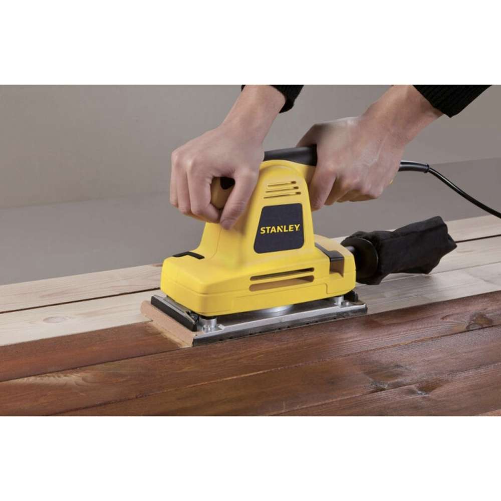 ماكينة صنفرة دوّارة نصف ورقة من ستانلي استطاعة (310W) موديل (SSS310-B5) 6