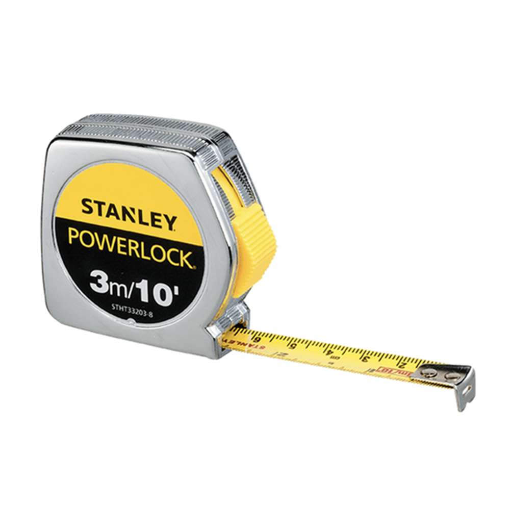 Stanley STHT33203-8 3m Powerlock Measuring Tape 0