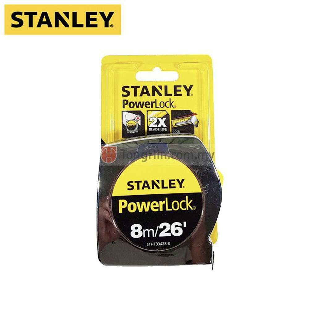 Stanley STHT33428-8 8m Powerlock Measuring Tape 1