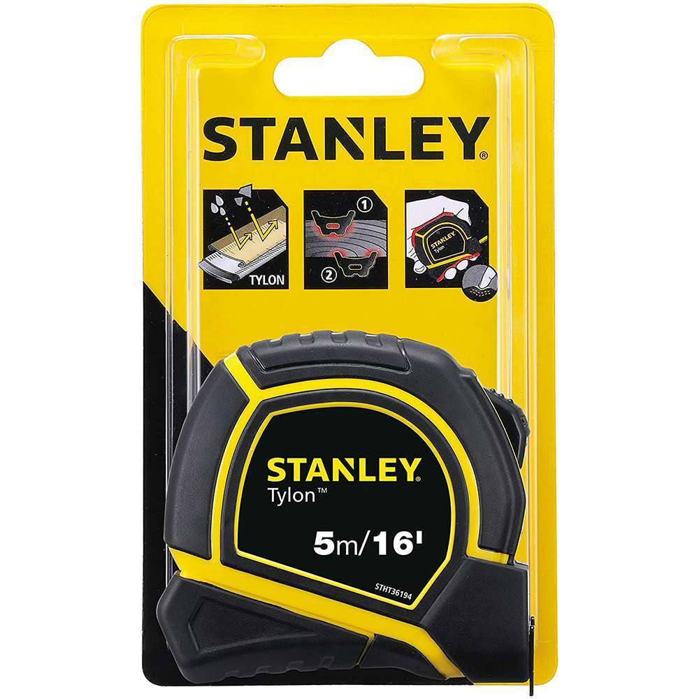 Stanley STHT36194 5m Tylon Short Measuring Tape 5