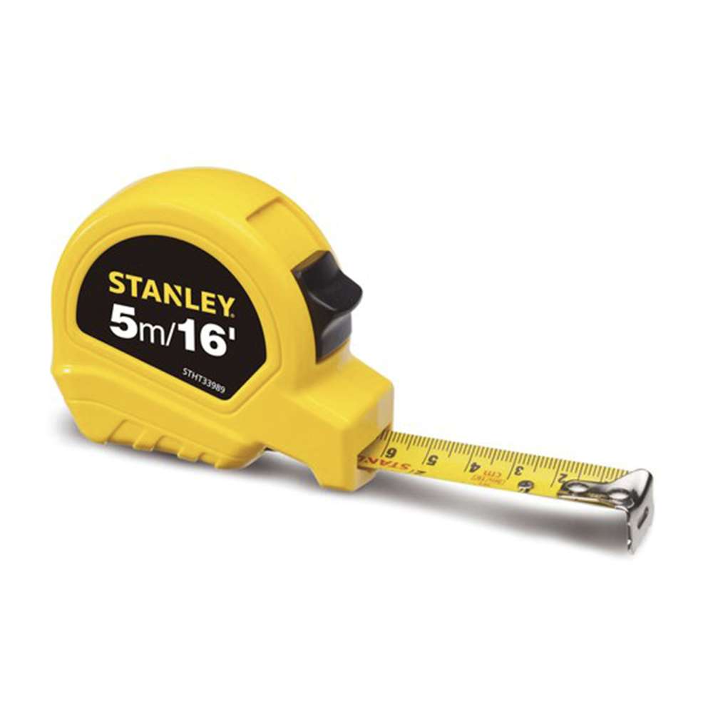 Stanley STHT33989-8 5m Stainless Steel Yellow Measuring Tape 2