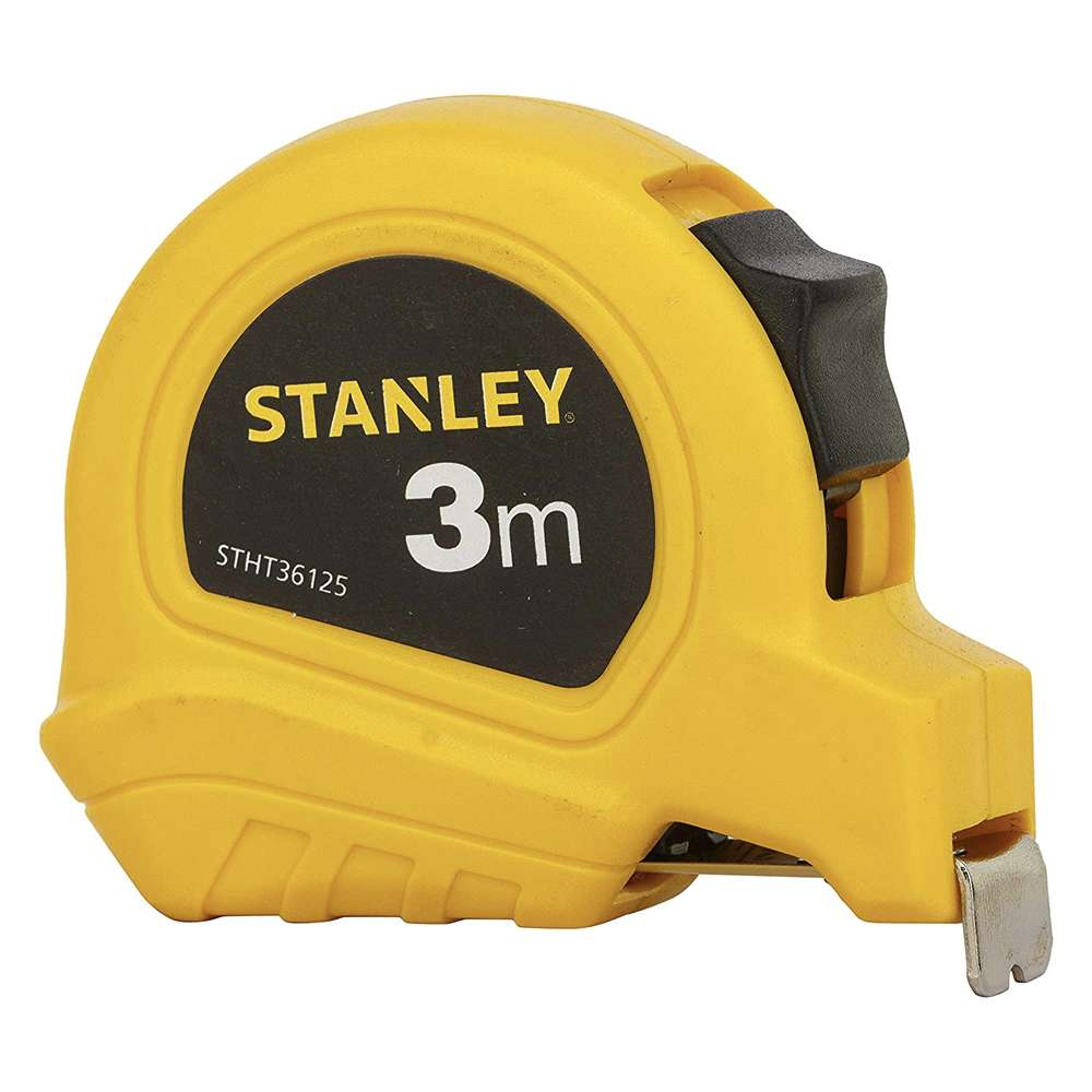 Stanley STHT36125-812 3m x 13mm Short Measuring Tape 0